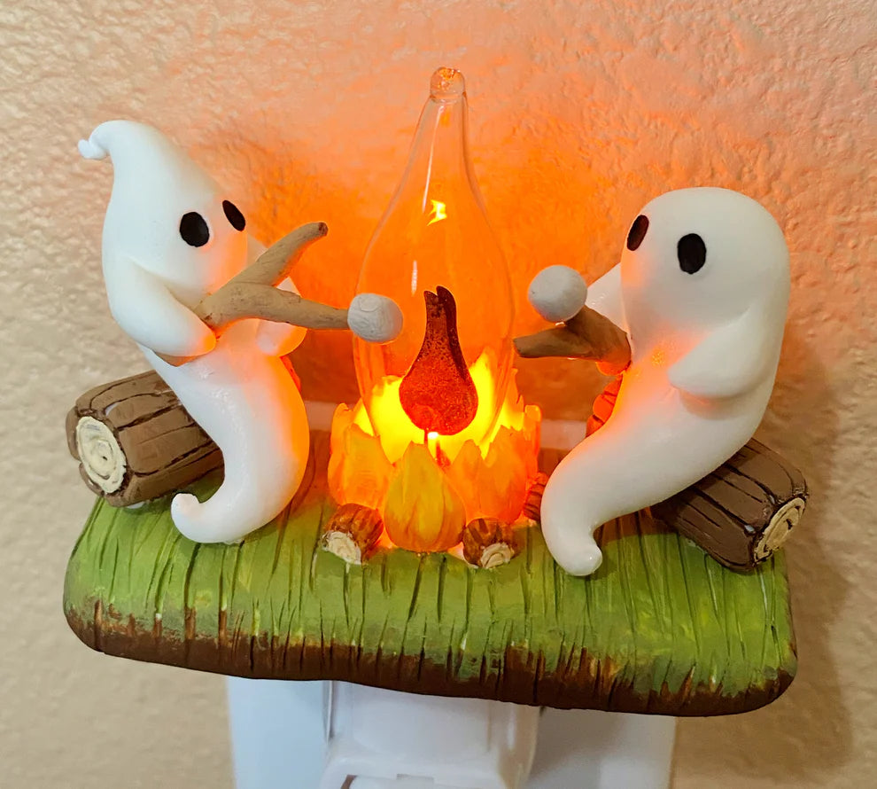 🎃Early Halloween Specials 49% ✨ 2024 Ghost Campfire Flickering Nightlight🔥