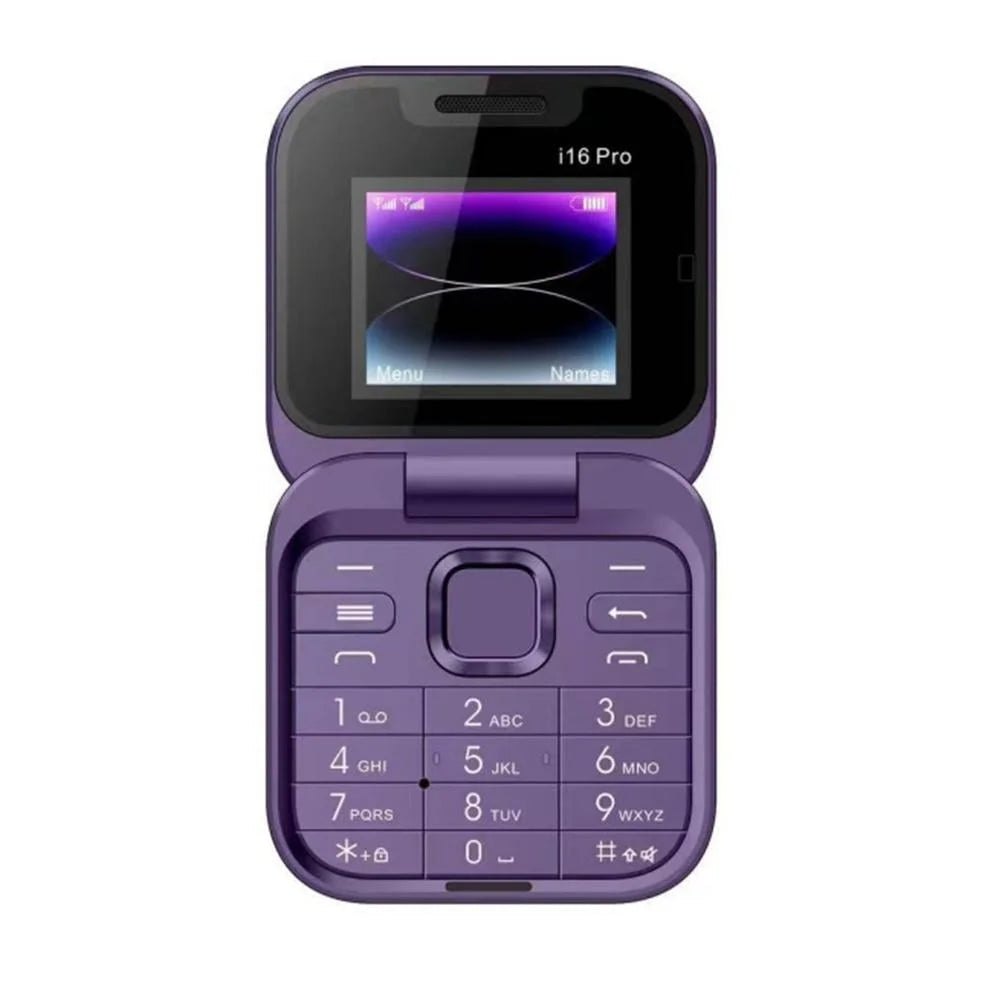 ๐ฅ2025 New Mini Flip Mobile Phone 2 SIM Card Small Display Foldable Cell Phone