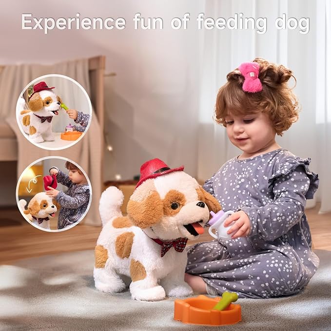 π50% OFF For a Limited Time Only!π - Walking Barking Toy Dog with Remote Control Leash