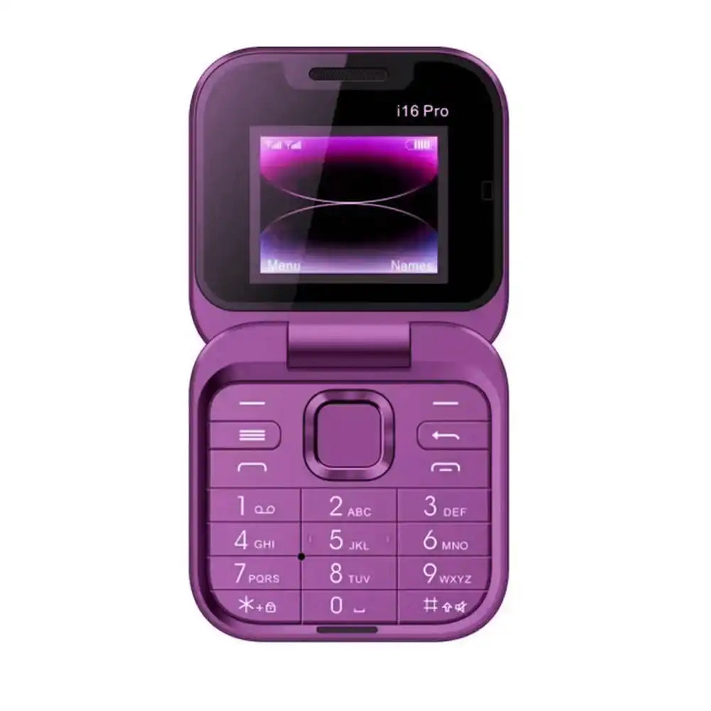 ๐ฅ2025 New Mini Flip Mobile Phone 2 SIM Card Small Display Foldable Cell Phone