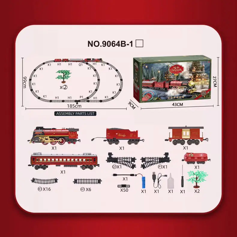 ⏰Christmas Promotion✨💖 2024 Control Steam Train Set