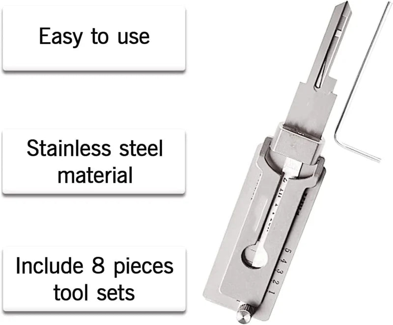 Stainless Steel Key Decoder