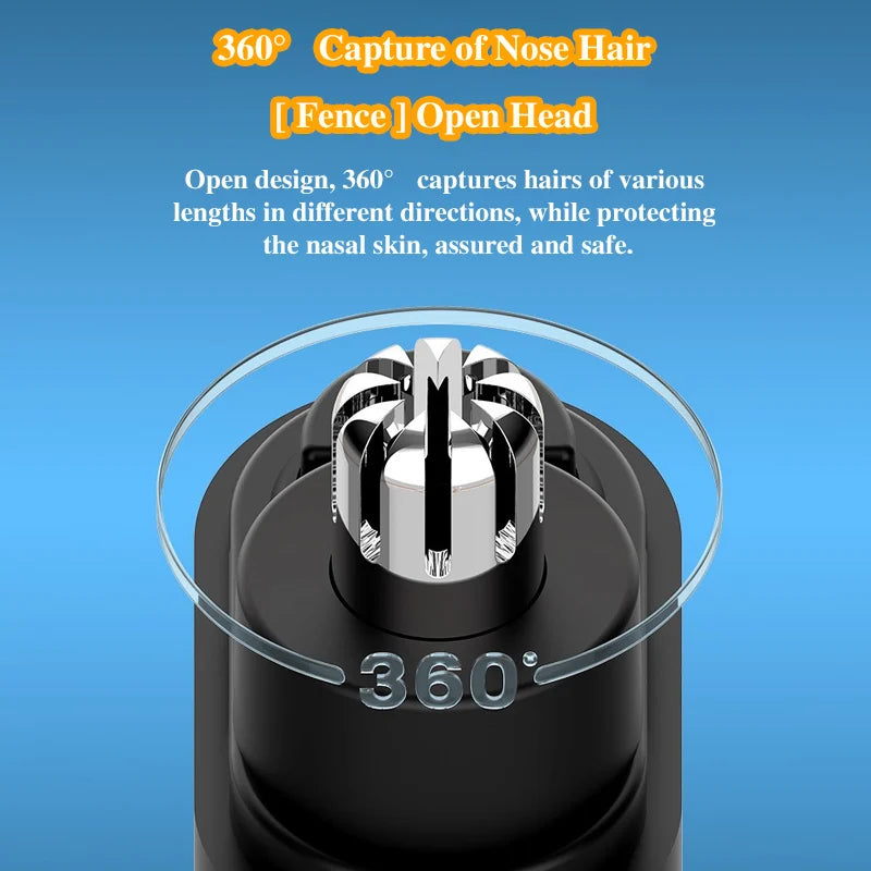 🔥Portable Nose Hair Trimmer (Painless & Precision)