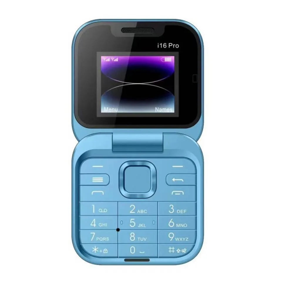 ๐ฅ2025 New Mini Flip Mobile Phone 2 SIM Card Small Display Foldable Cell Phone