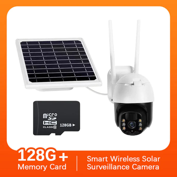 🔥SAVE 49% OFF🎥 Smart Wireless Solar Surveillance Camera