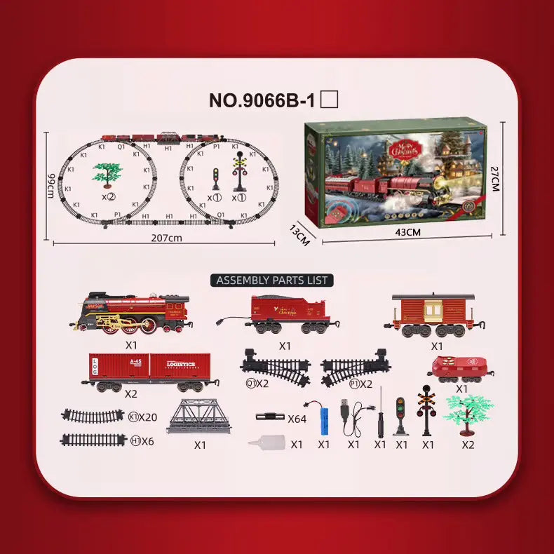 ⏰Christmas Promotion✨💖 2024 Control Steam Train Set
