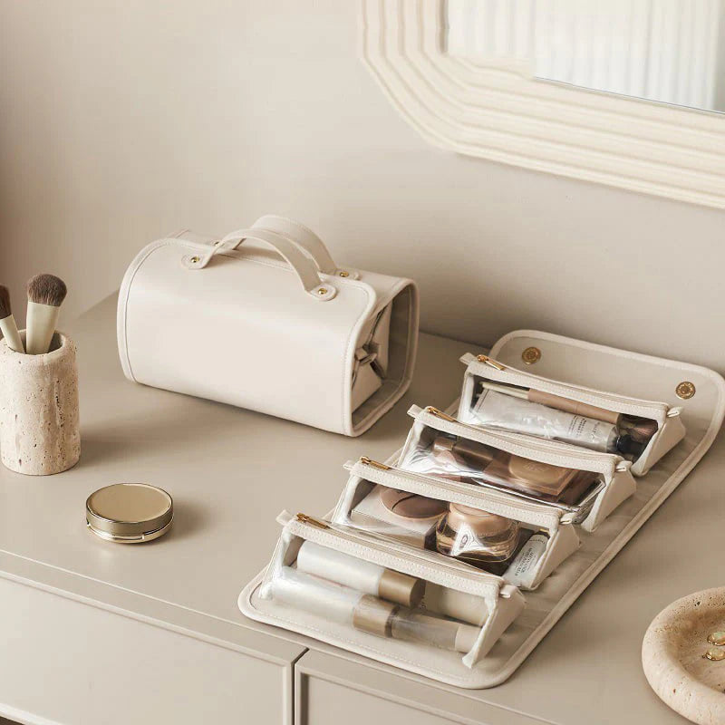 🔥TODAY 49% OFF🔥 Leather Waterproof Cosmetic Bag