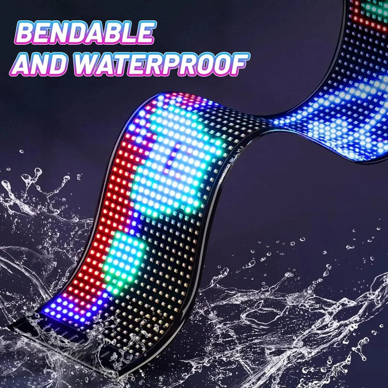 ⚽️EURO 2024 SALE: 50% OFF🔥 Ultra-thin flexible Bluetooth LED Screen