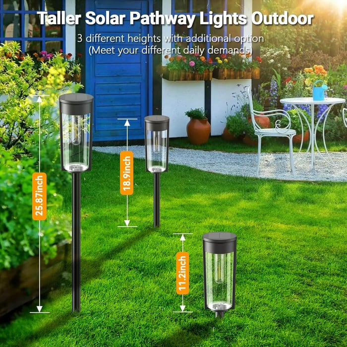 🔥Hot Sale 49% OFF✨ Solar Pathway Lights