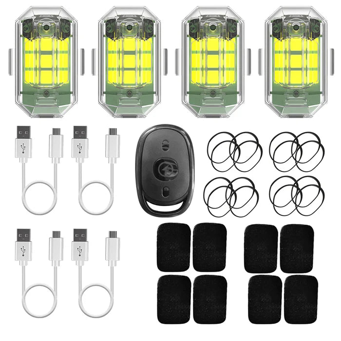 ✨ Last day discount - 50% Off ✨High Brightness Wireless LED Strobe Light