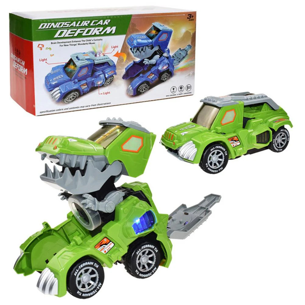🎁 50% OFF🎁 Transforming Dinosaur LED SUV Car