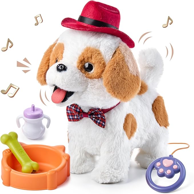 π50% OFF For a Limited Time Only!π - Walking Barking Toy Dog with Remote Control Leash