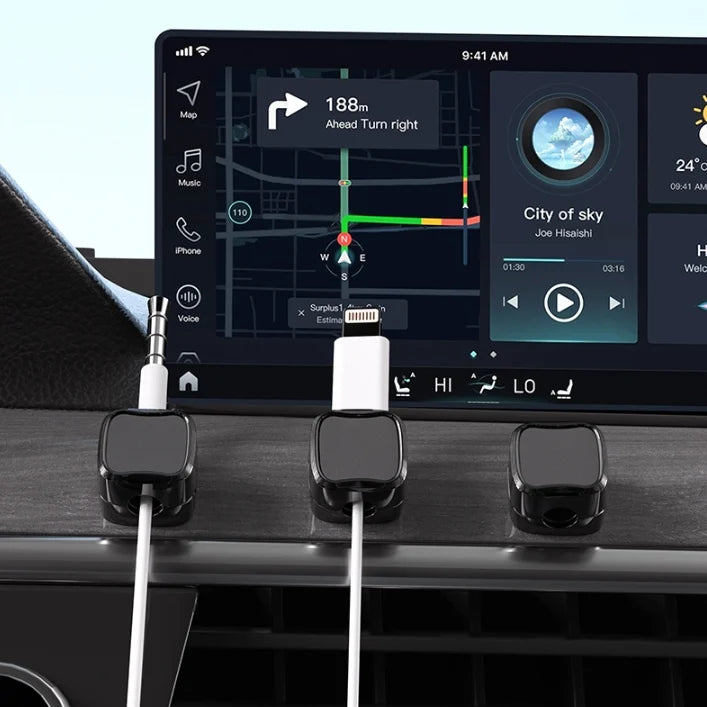 🔥BUY MORE SAVE MORE🔥 - Magnetic Cord Organizer, Easy Secure Adhesive Cable Management