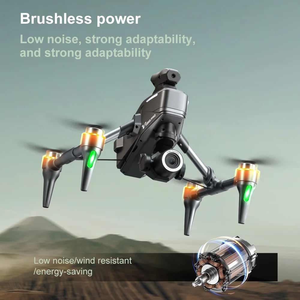 ๐New Year's Special 2025โ๐ Drone 8K Camera for Adults, v196 RC Quadcopter, Auto Return, Follow Me