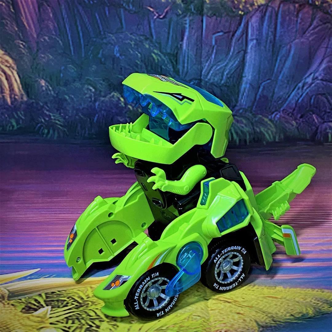 🎁 50% OFF🎁 Transforming Dinosaur LED SUV Car