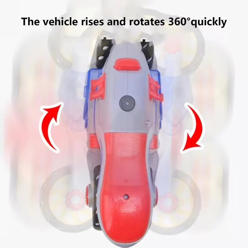 🎁TO DAY 49% OFF🎁 New Electric Light and Music Deformation Motorcycle