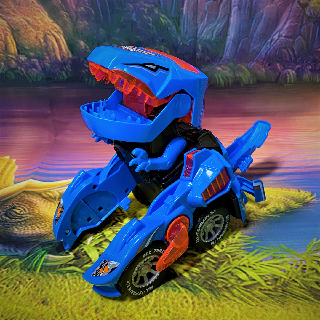 🎁 50% OFF🎁 Transforming Dinosaur LED SUV Car
