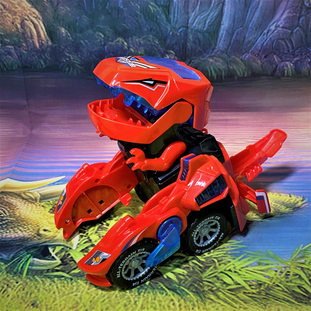🎁 50% OFF🎁 Transforming Dinosaur LED SUV Car
