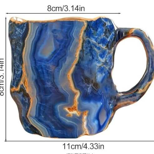 🌲Early Christmas Sale ✨️2024 New Mineral Crystal Coffee Mugs☕