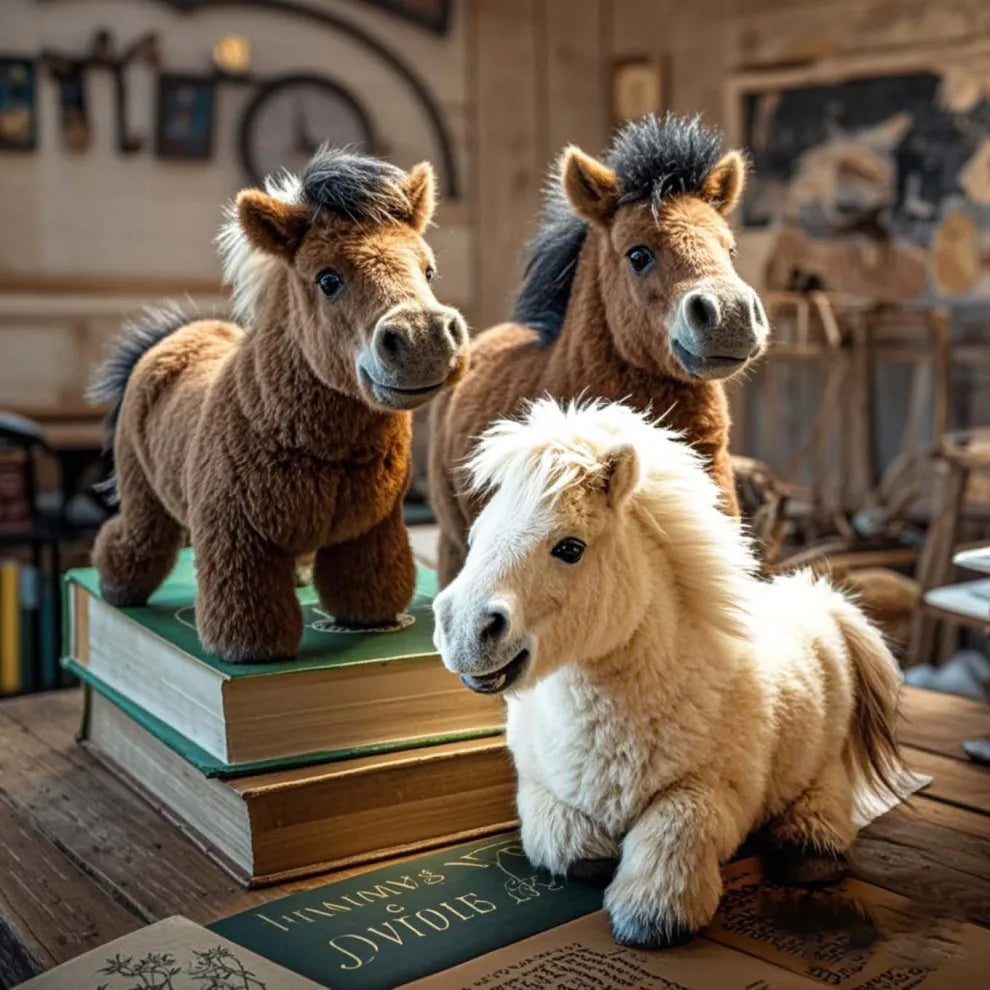 🎁Last Day Promotion 49% OFF 🐎Super realistic plush Pony🐎