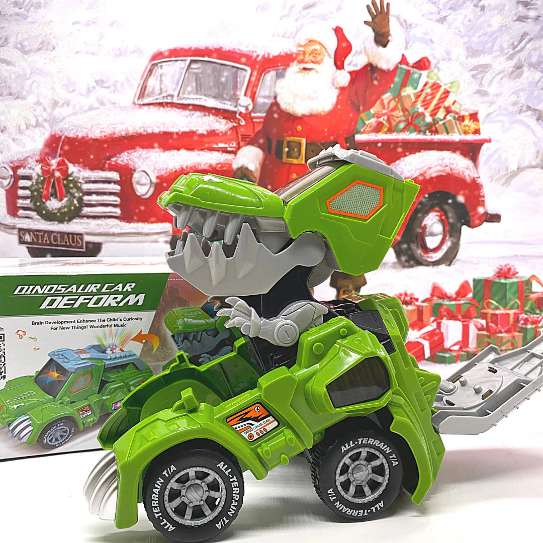 🎁 50% OFF🎁 Transforming Dinosaur LED SUV Car