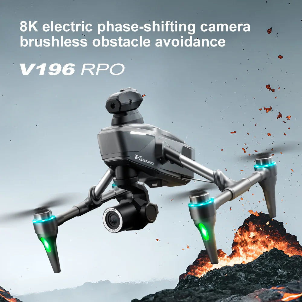 ๐New Year's Special 2025โ๐ Drone 8K Camera for Adults, v196 RC Quadcopter, Auto Return, Follow Me