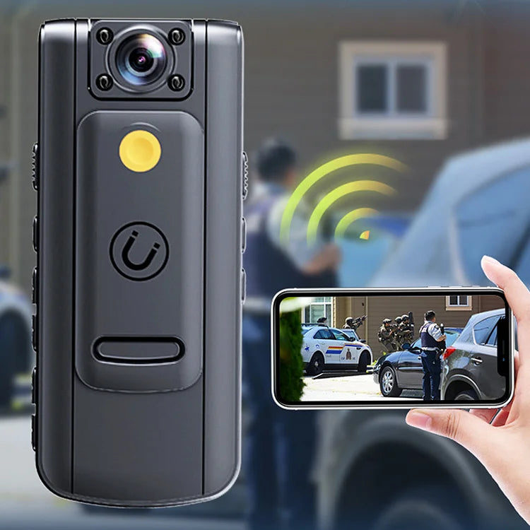4K UHD Mini Body Camera with Audio and Video Recording