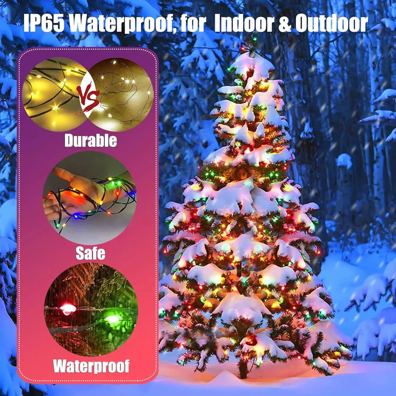 🌲BLACK FRIDAY SALE 50%OFF 🔥 ✨ Smart LED Christmas Tree Lights ✨