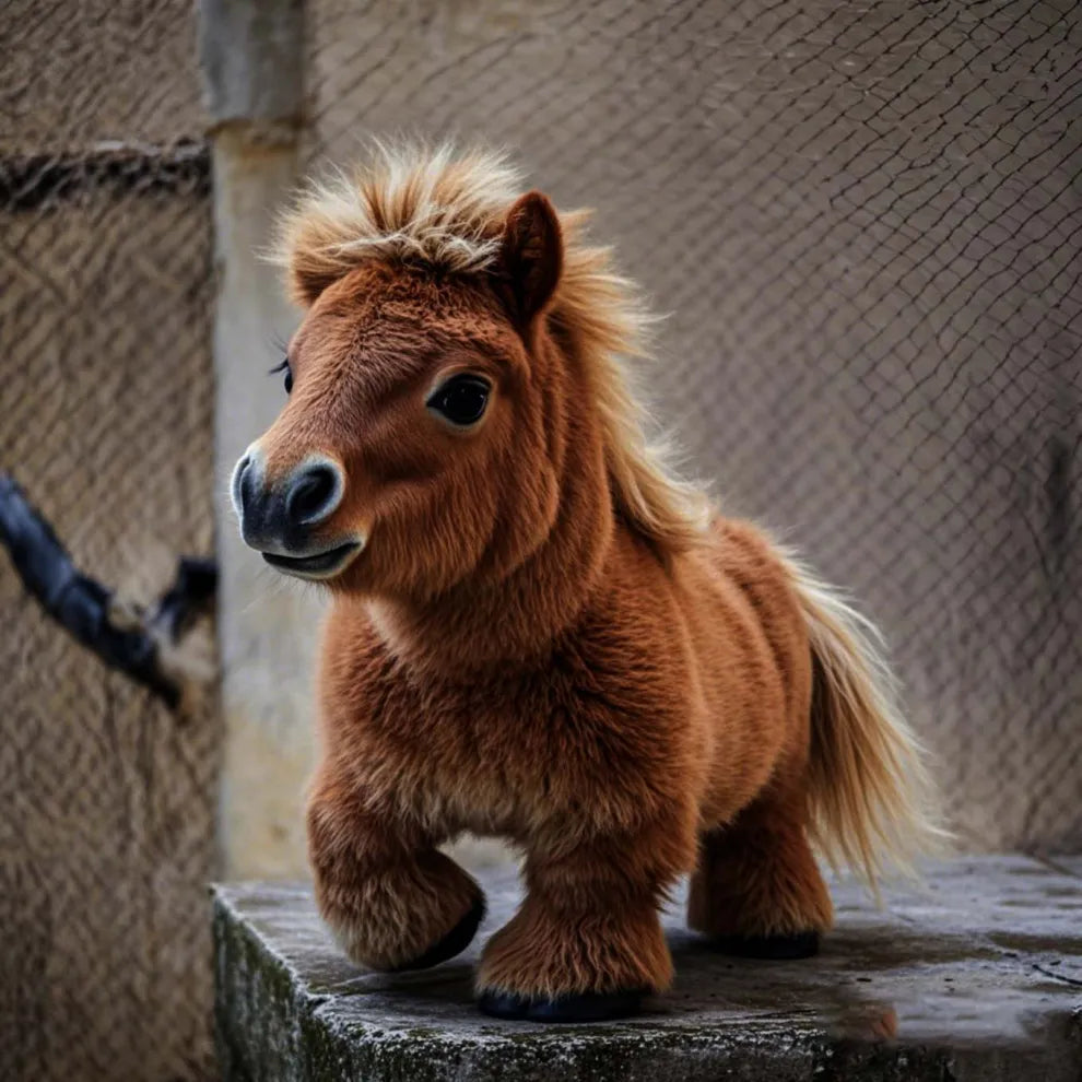 🎁Last Day Promotion 49% OFF 🐎Super realistic plush Pony🐎
