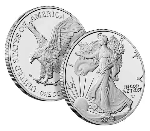 🔥LAST DAY SPECIAL SALE 50% OFF🔥 American Eagle 2024 Silver Proof Coin