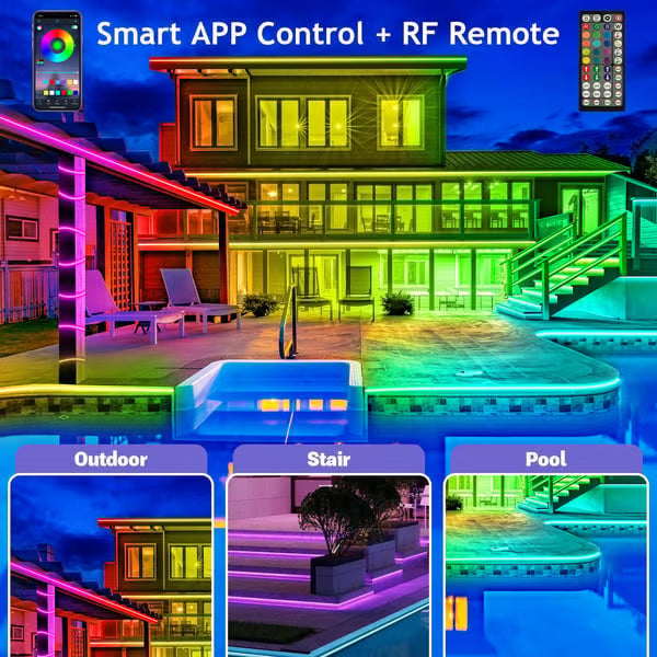 🔥Wi-Fi Bluetooth Smart Led for outdoor