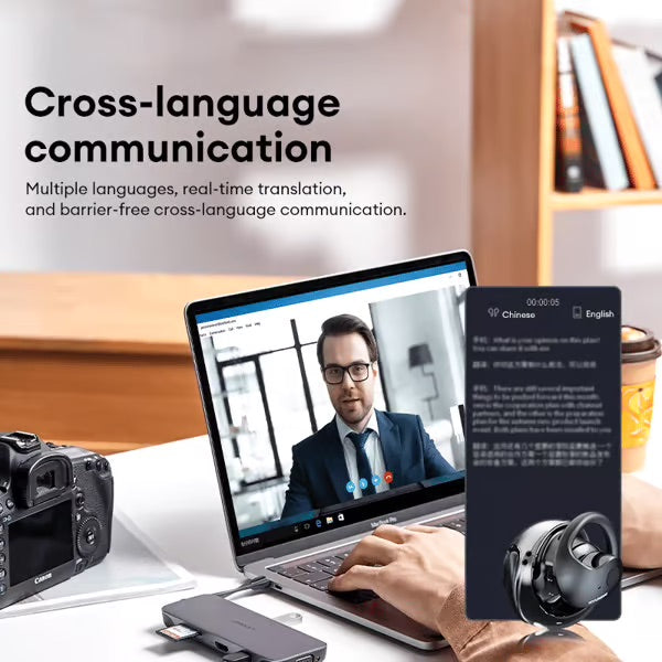š„Last Day 49% OFFš„ HY-T26 Pro Wireless Bluetooth Translation Earbuds