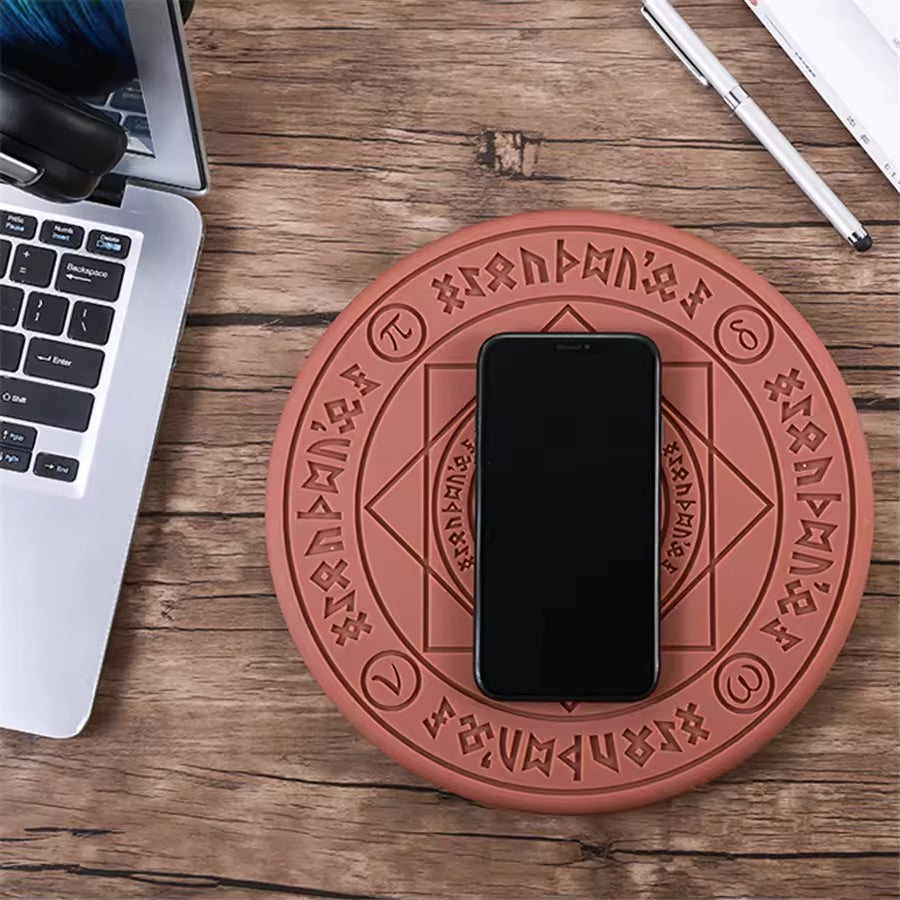 Creative Pattern Magic Array Wireless Charging Pad With Sound Effect
