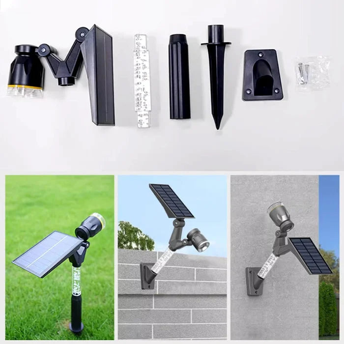 đ„EARLY SUMMER SALE 59% OFFâĄă2 PACKS/SETăSolar Garden Spotlight-Wall Mounted & Ground Insert