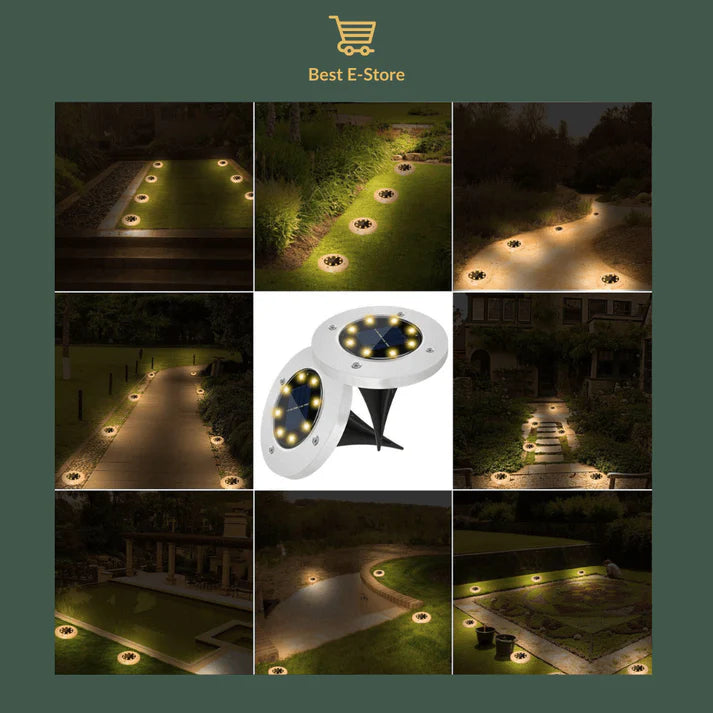 đ„New Waterproof Solar Powered Garden Lights