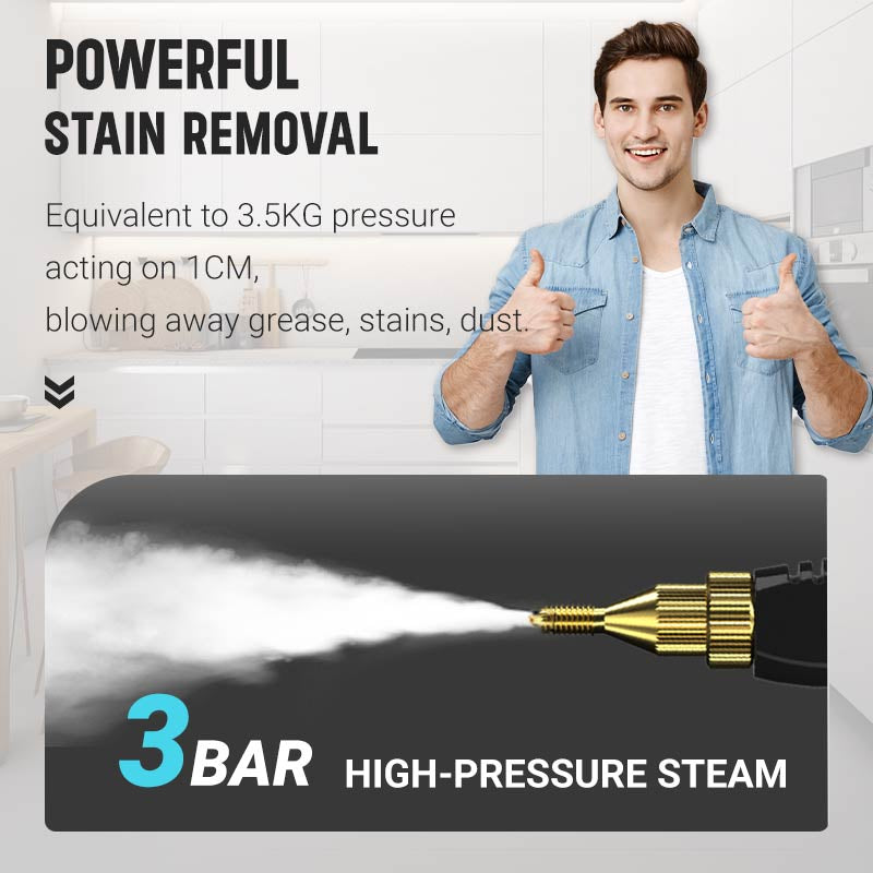 🔥LIMIT TIME 58% OFF✨2500W Handheld High-Temperature Pressurized Steam Cleaner