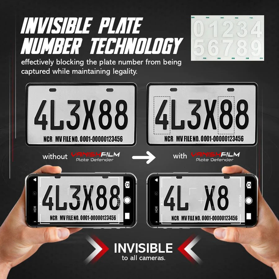 Oveallgo™ Invisible PRO VanishFilm Plate Defender
