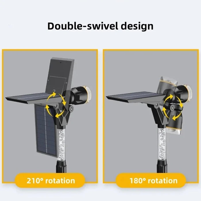 đ„EARLY SUMMER SALE 59% OFFâĄă2 PACKS/SETăSolar Garden Spotlight-Wall Mounted & Ground Insert