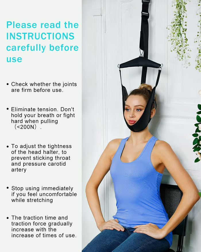 Relieve Neck Pain Anytime, Anywhere – The Ultimate Portable Cervical Traction Device