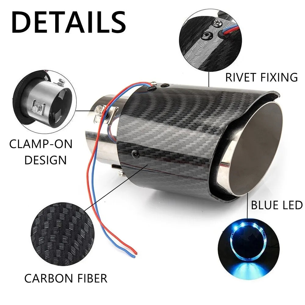 Cool LED Car Exhaust