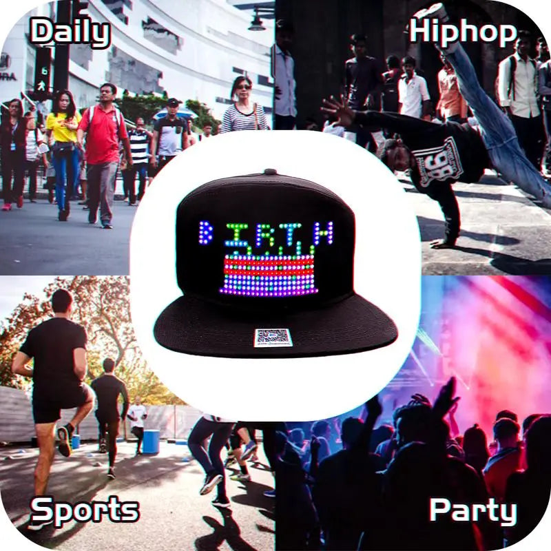 🔥Last Day 49% OFF🎁 Personalized LED Display Cap