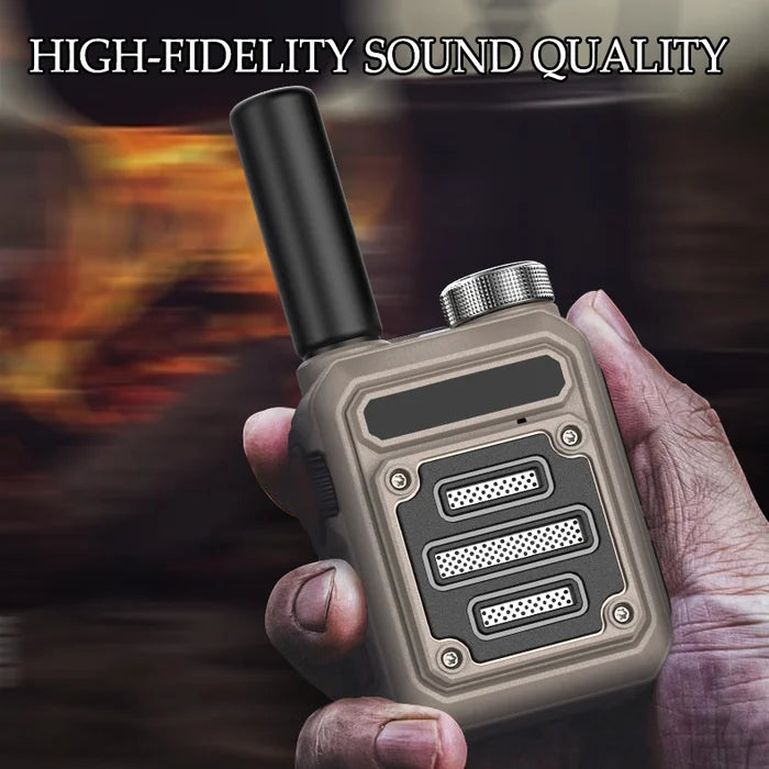 Waterproof & Shock Resistant Walkie-Talkies - Nationwide PTT, Unlimited Range, No Fees