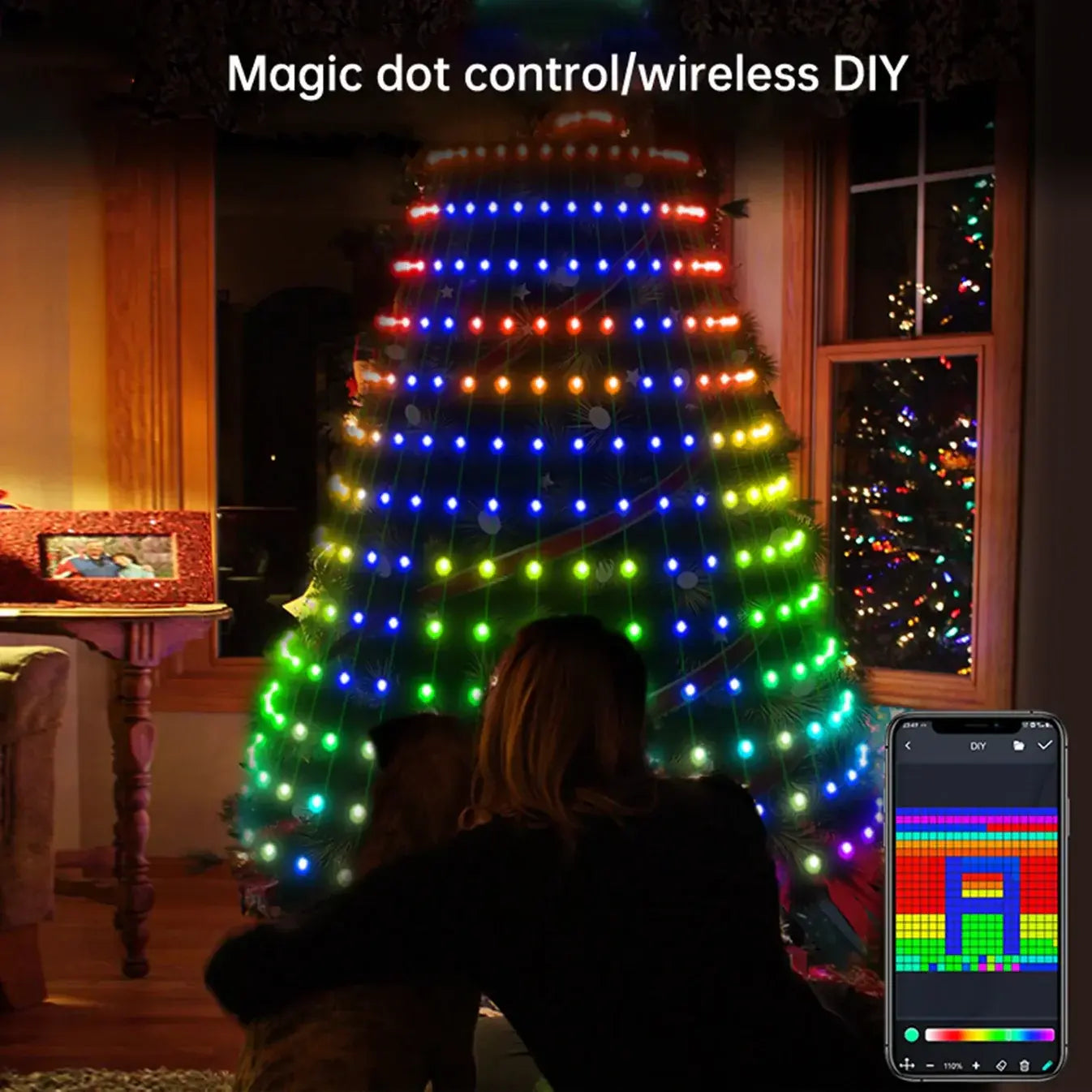 🌲BLACK FRIDAY SALE 50%OFF 🔥 ✨ Smart LED Christmas Tree Lights ✨