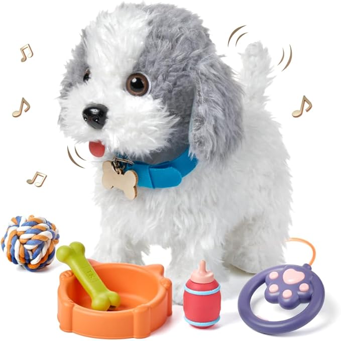 π50% OFF For a Limited Time Only!π - Walking Barking Toy Dog with Remote Control Leash