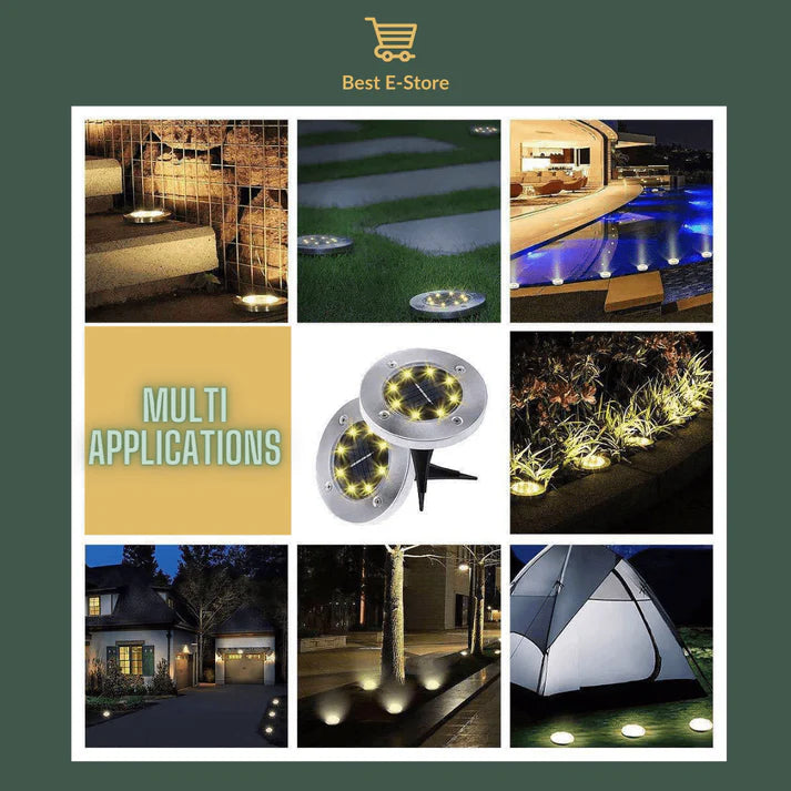 đ„New Waterproof Solar Powered Garden Lights