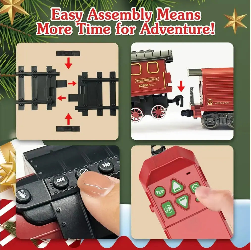 ⏰Christmas Promotion✨💖 2024 Control Steam Train Set