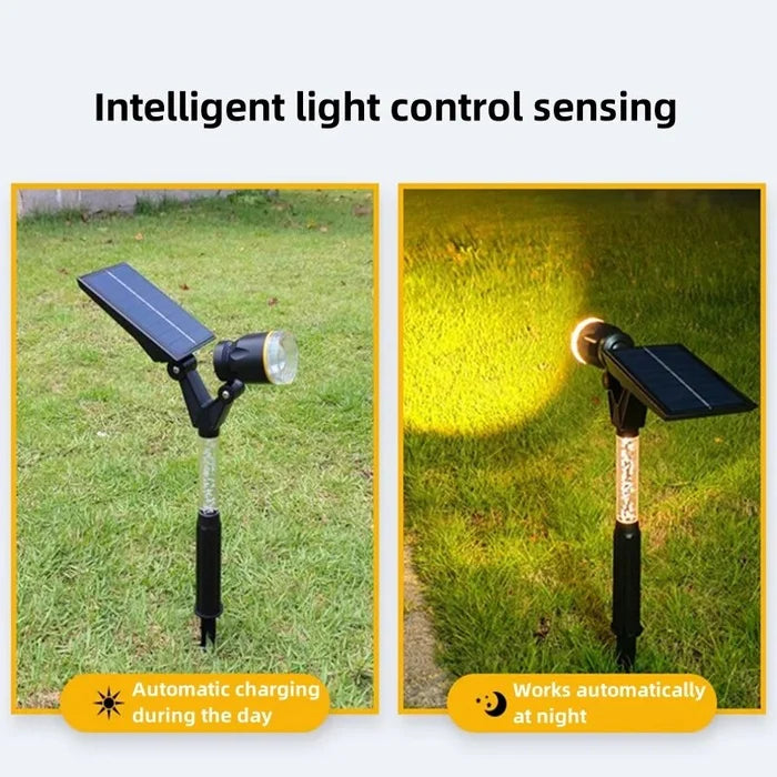đ„EARLY SUMMER SALE 59% OFFâĄă2 PACKS/SETăSolar Garden Spotlight-Wall Mounted & Ground Insert