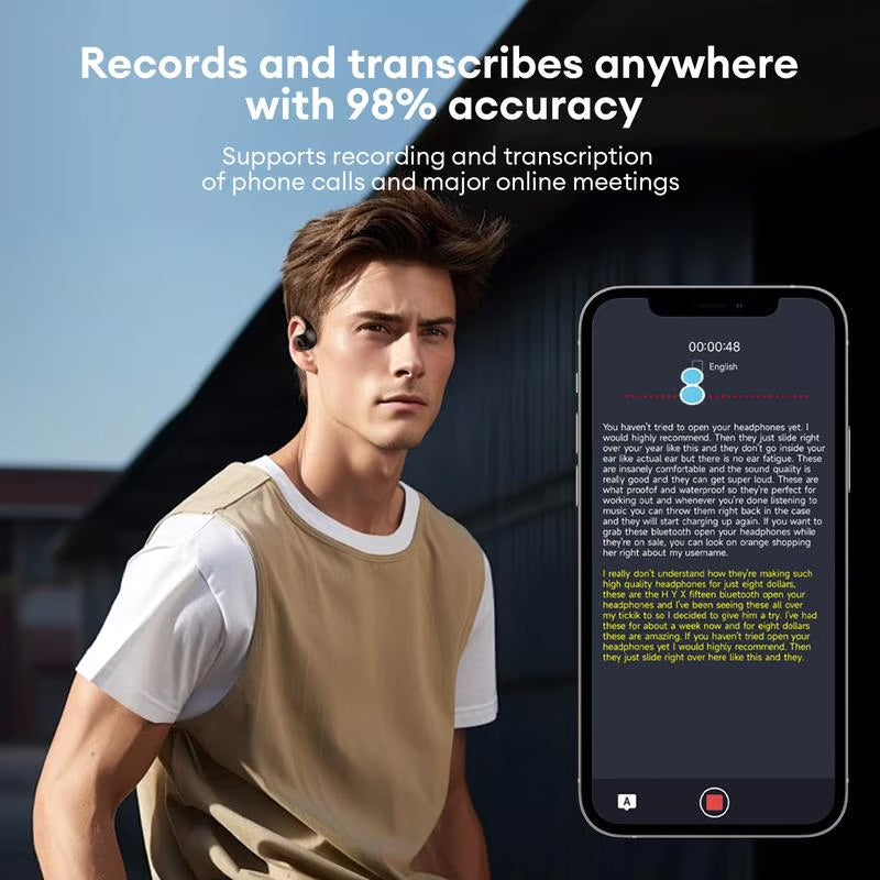 š„Last Day 49% OFFš„ HY-T26 Pro Wireless Bluetooth Translation Earbuds