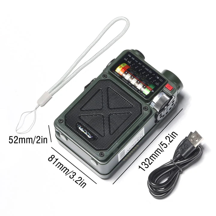 🔥 Last Day 65% OFF🔥 3-in-1 Retro AM/FM/SW/WB Radio