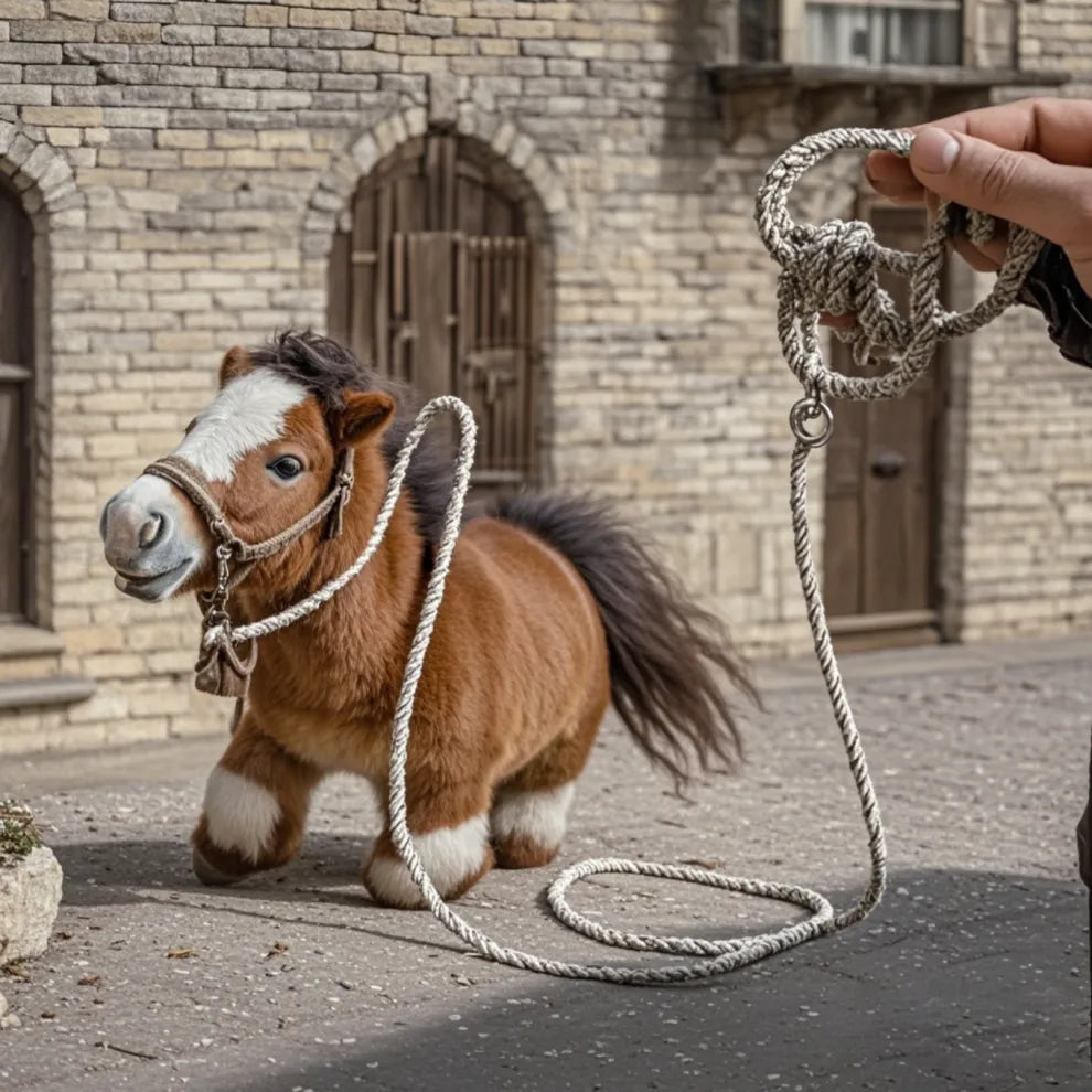 🎁Last Day Promotion 49% OFF 🐎Super realistic plush Pony🐎